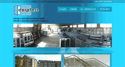 Desktop Screenshot of dorplast.sk